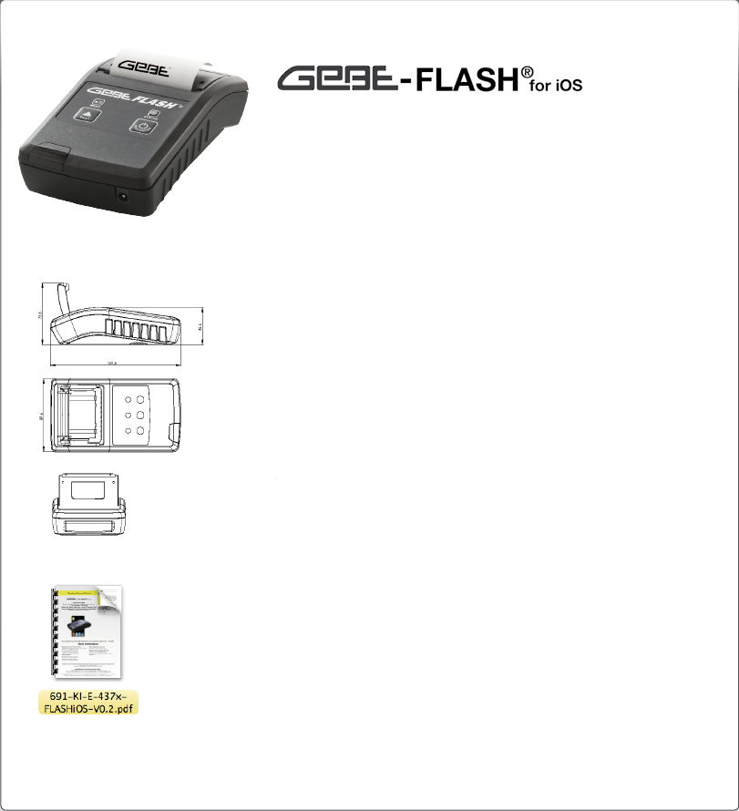 GeBE-FLASH for iOS - Der mobile Drucker für Ihr iPhone
